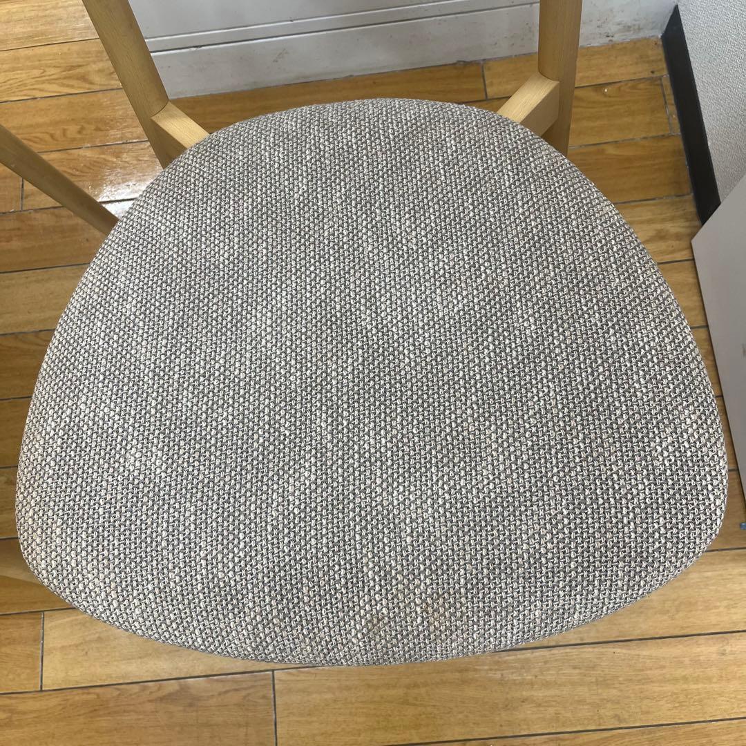 カリモク　ダイニングチェア　CD4005　カバーリング　2脚セット