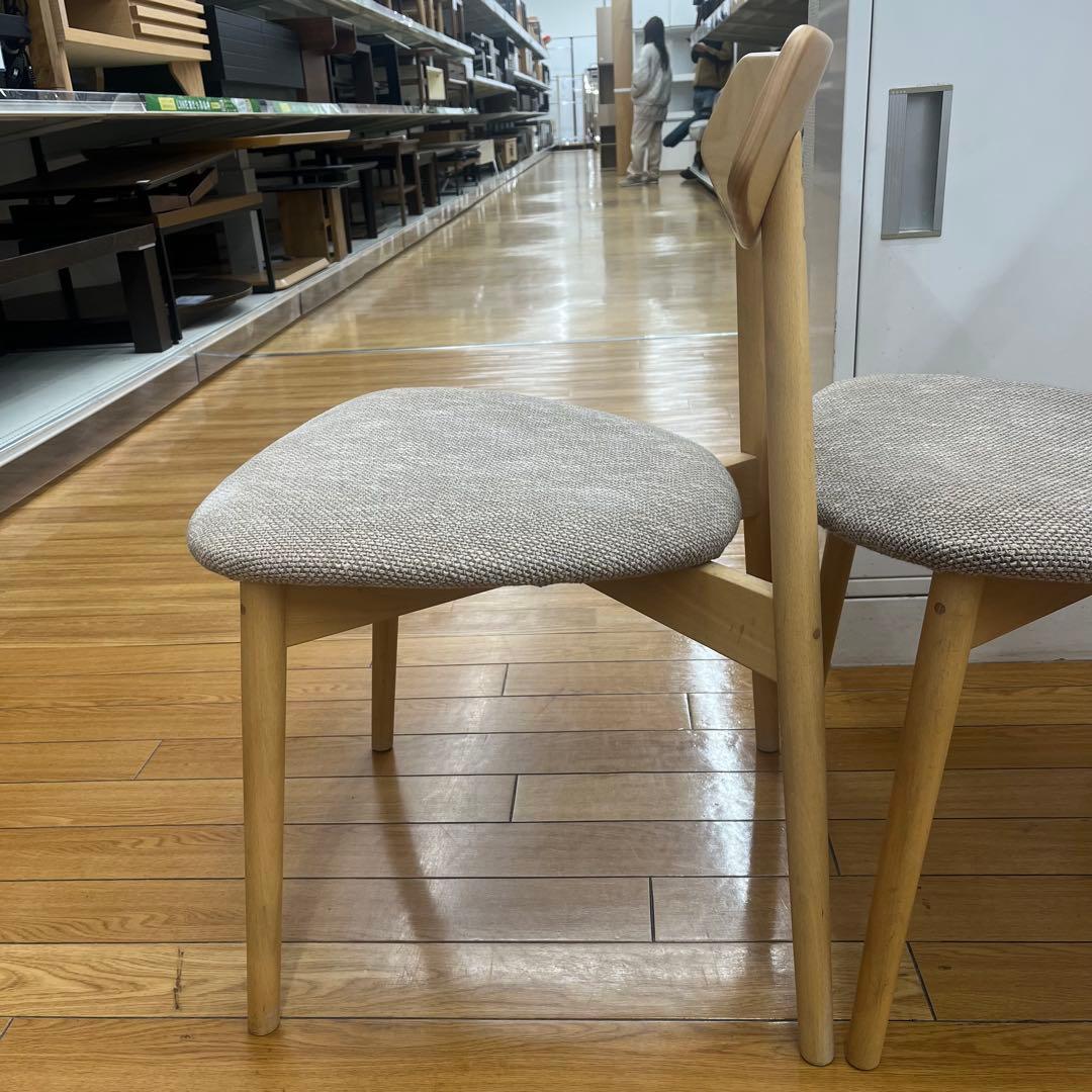 カリモク　ダイニングチェア　CD4005　カバーリング　2脚セット