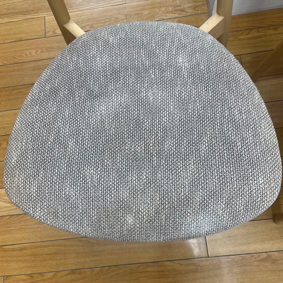 カリモク　ダイニングチェア　CD4005　カバーリング　2脚セット