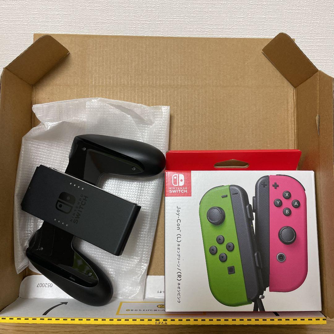 Nintendo Switch Joy-Conグリップセット新品　任天堂純正品