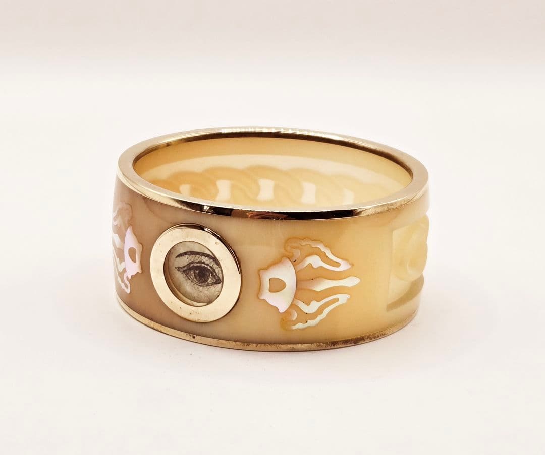 一点もの！GEM KINGDOM ジェムキングダム 1点ものホーンバングル