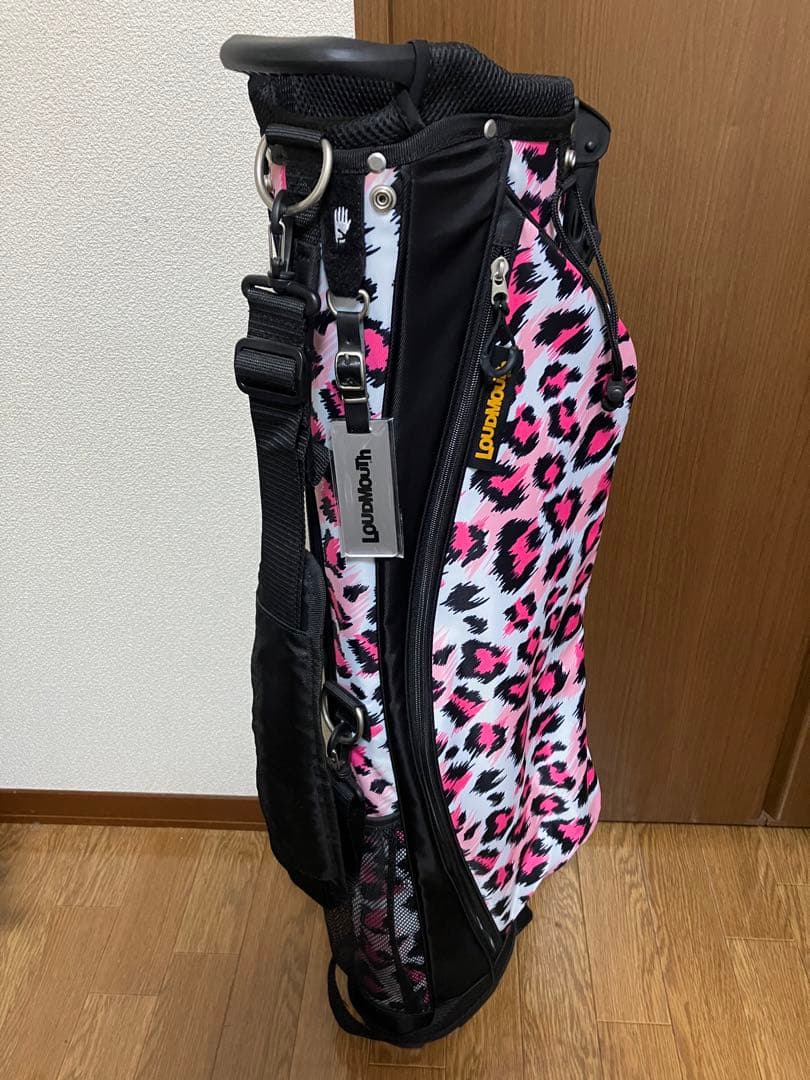 120← ラウドマウス LOUDMOUTh ピンク ヒョウ柄 レオパード 未使用