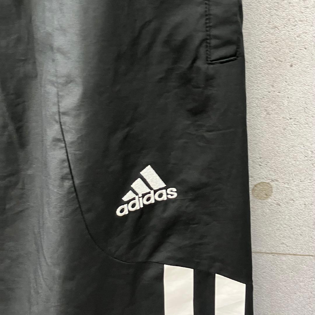 adidas NBA アディダス ウーブンパンツ ナイロン バスケ メンズ 黒