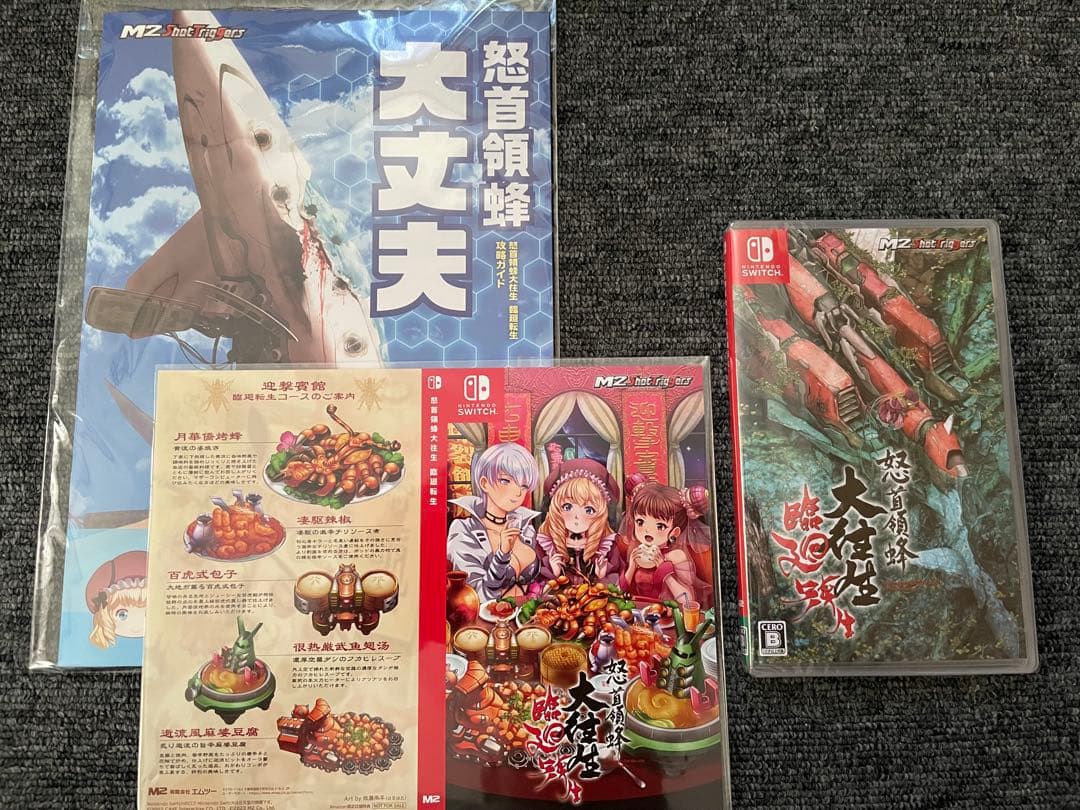 Switch 怒首領蜂大往生 臨廻転生　アナザージャケット付き