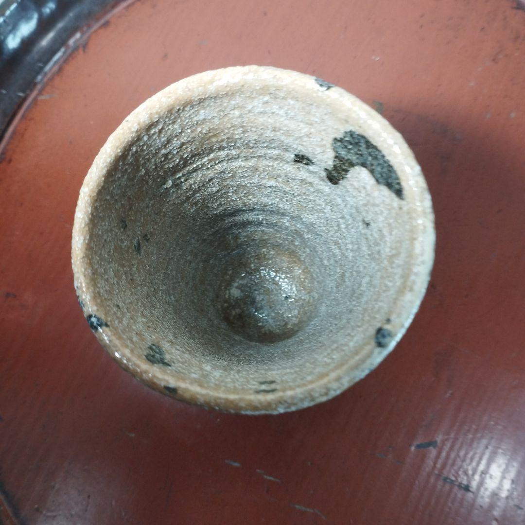 値下げしました　人気作家　鈴木五郎氏の作品　唐津カップ　湯呑