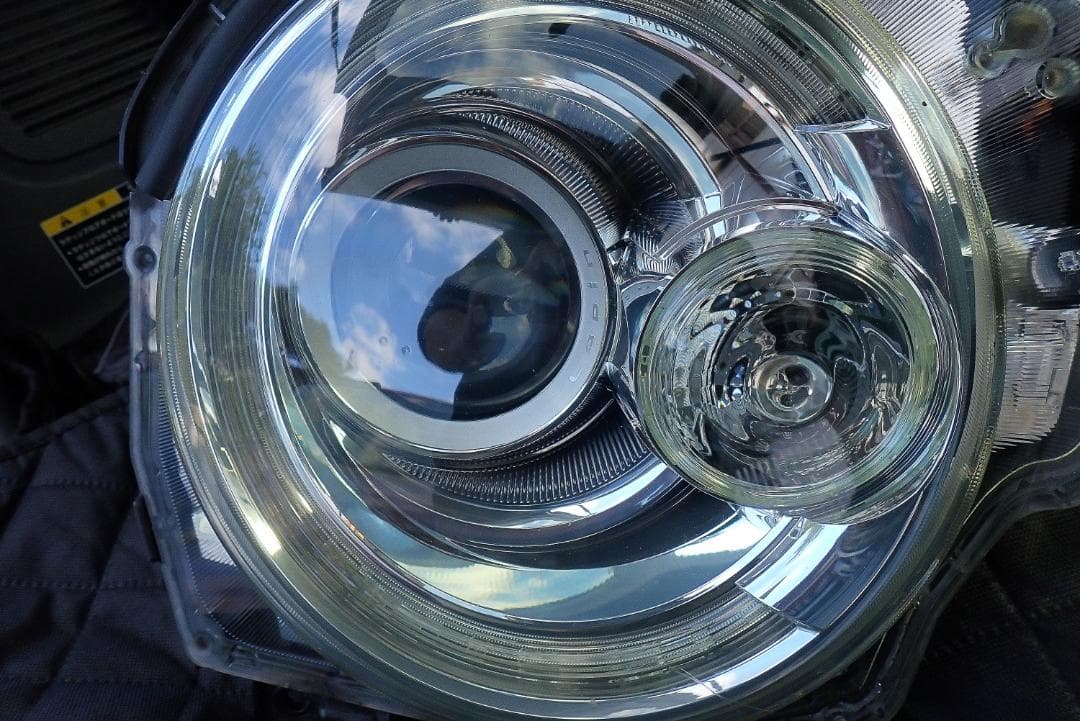 HE33S アルトラパン 左ヘッドライト ICHIKOH ステー欠損なし