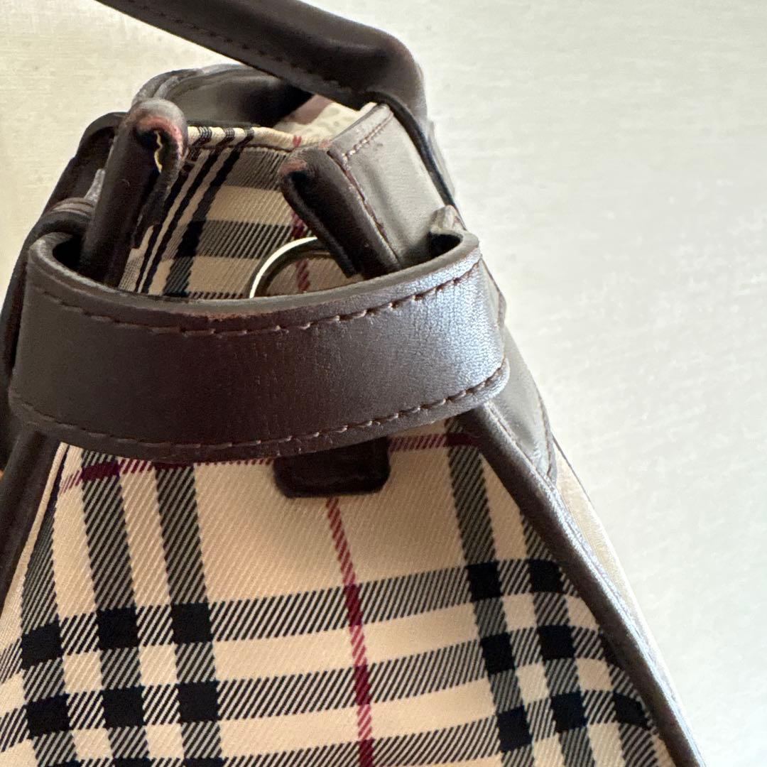 BURBERRY チェック柄 ビジネスバッグ