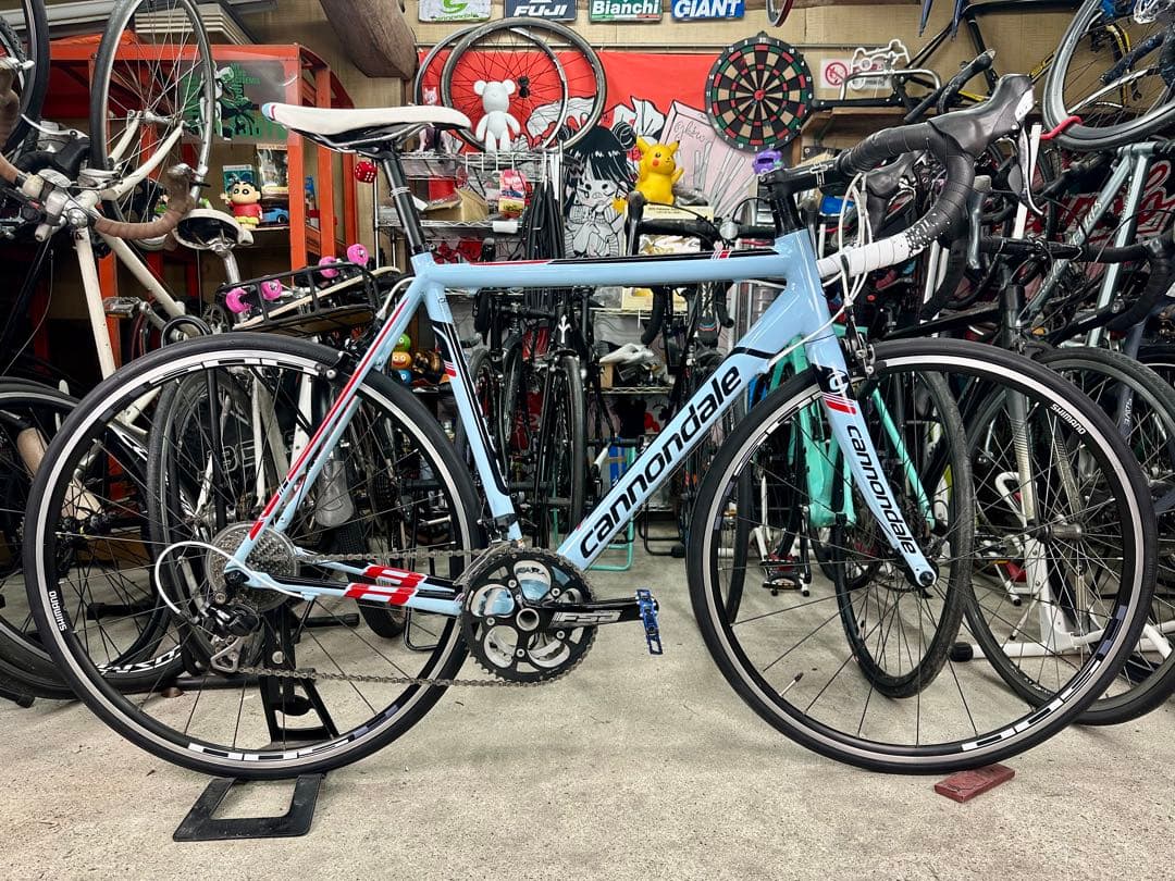 CAAD8 105コンポ基本分解発送送料無料！完成車直接配送もご相談ください！