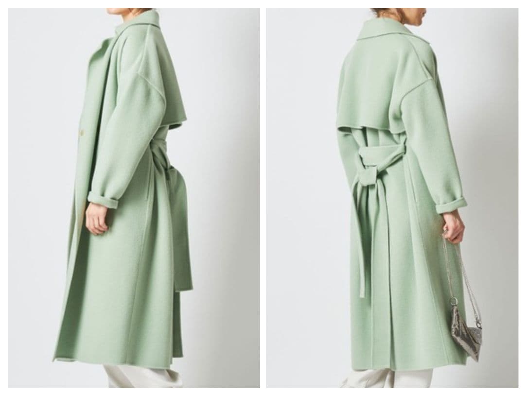 Whim Gazette ウィムガゼット ビーバーリバートレンチコート