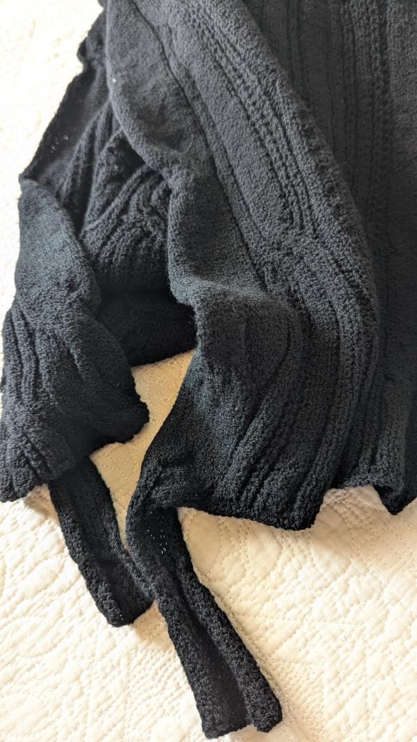 2021 未使用　ババグーリ　ウールケーブル編みマフラー　ヨーガンレール