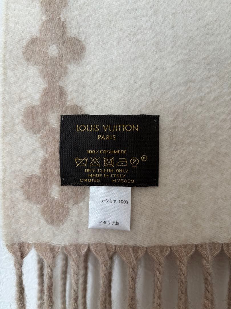 ルイヴィトン　マフラー　カシミヤ