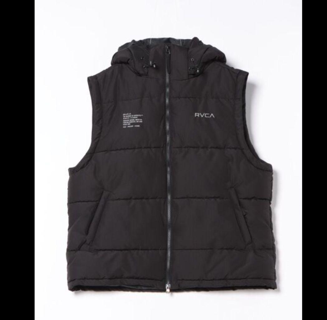 【新品】メンズ RVCA PUFFER VEST 2025年秋冬モデル　黒　L