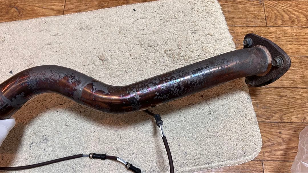 CR-Z ZF1 第二触媒 ストレートパイプ