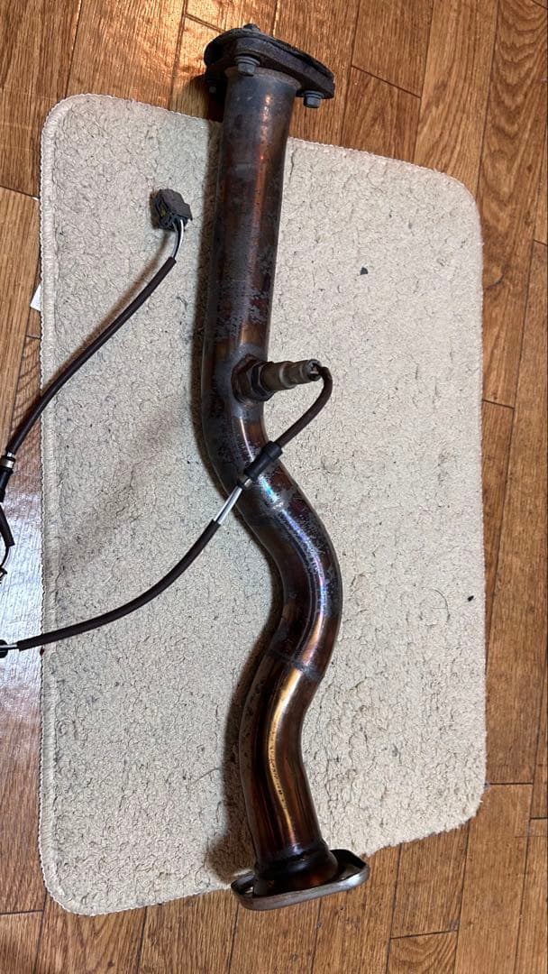 CR-Z ZF1 第二触媒 ストレートパイプ