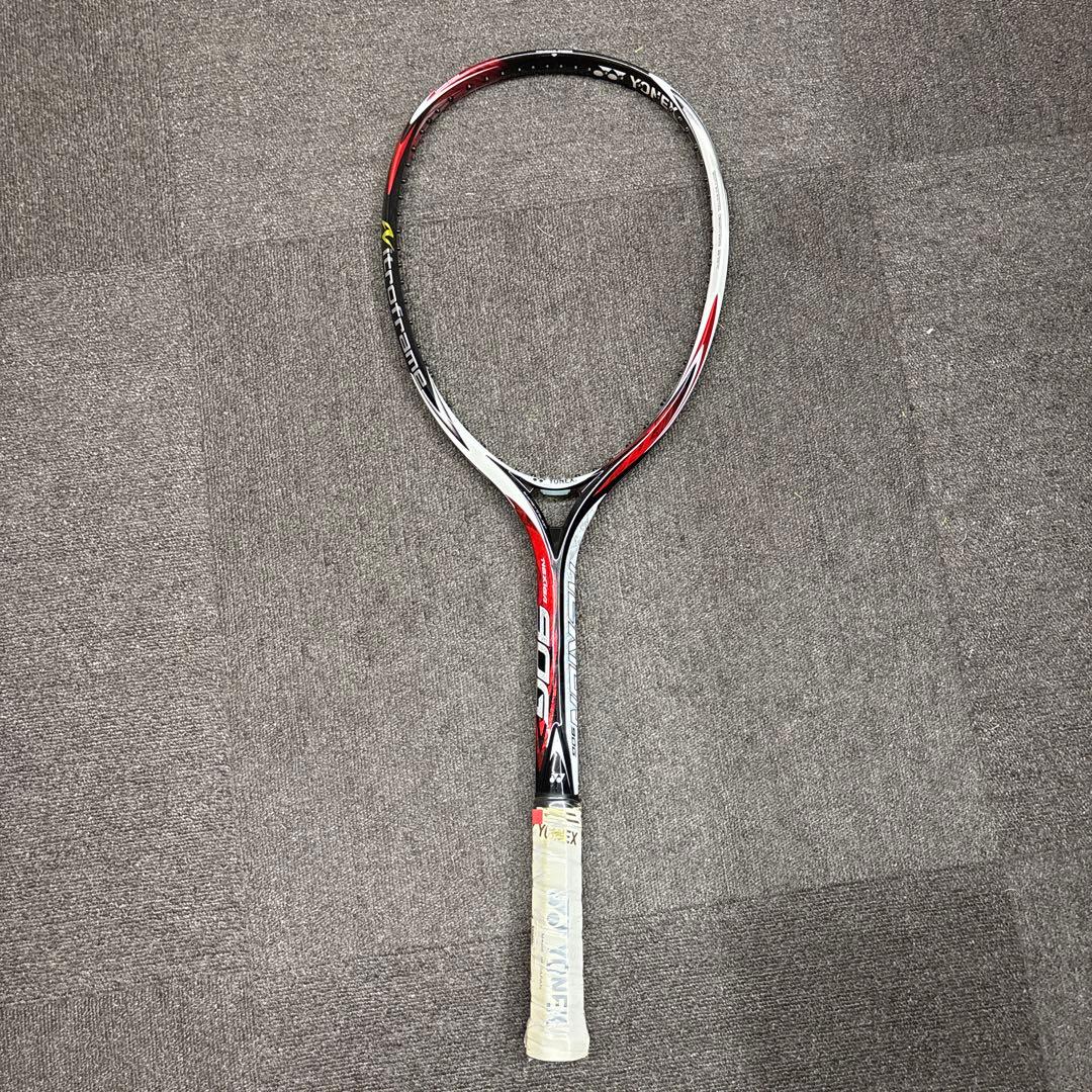 NEXIGA 90G ソフトテニスラケット 赤黒