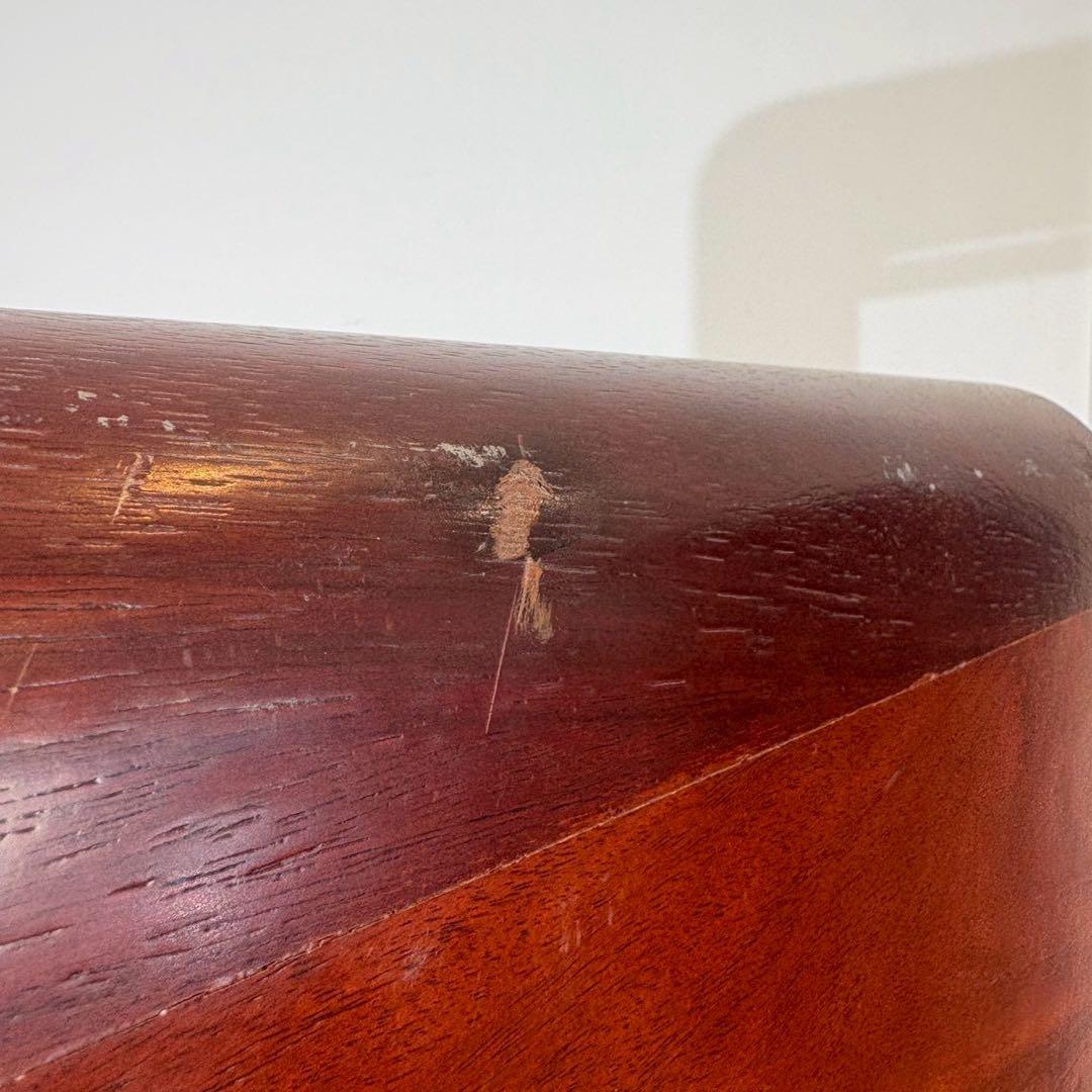 ハンガーラック　ワインローズ　モダン家具　ミッドセンチュリー　木製　キャスター付