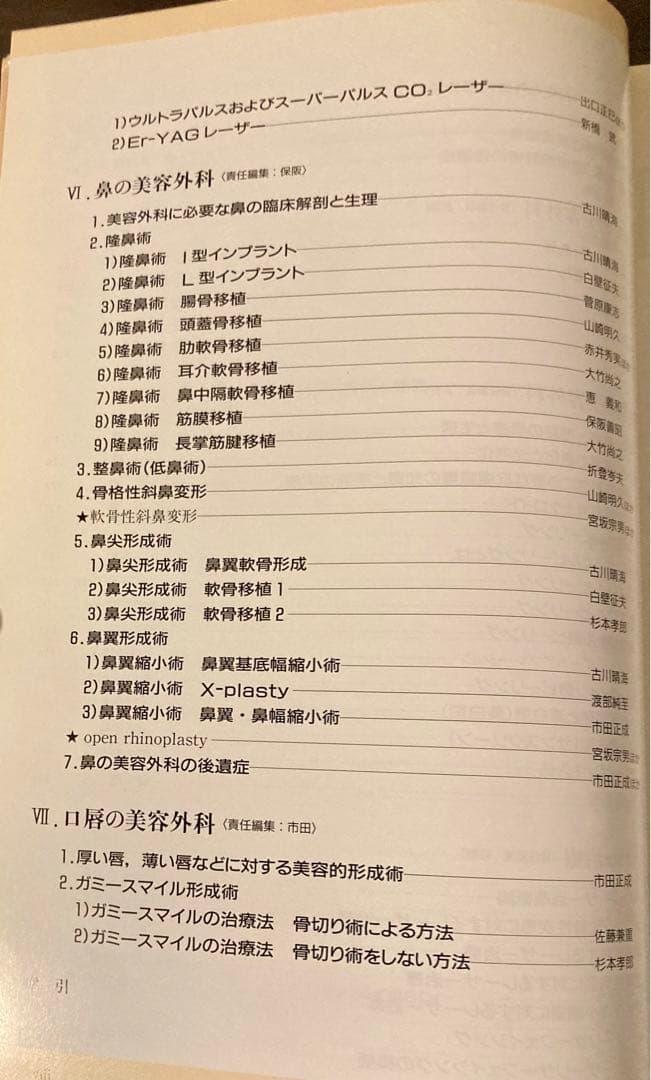 美容外科手術プラクティス 1