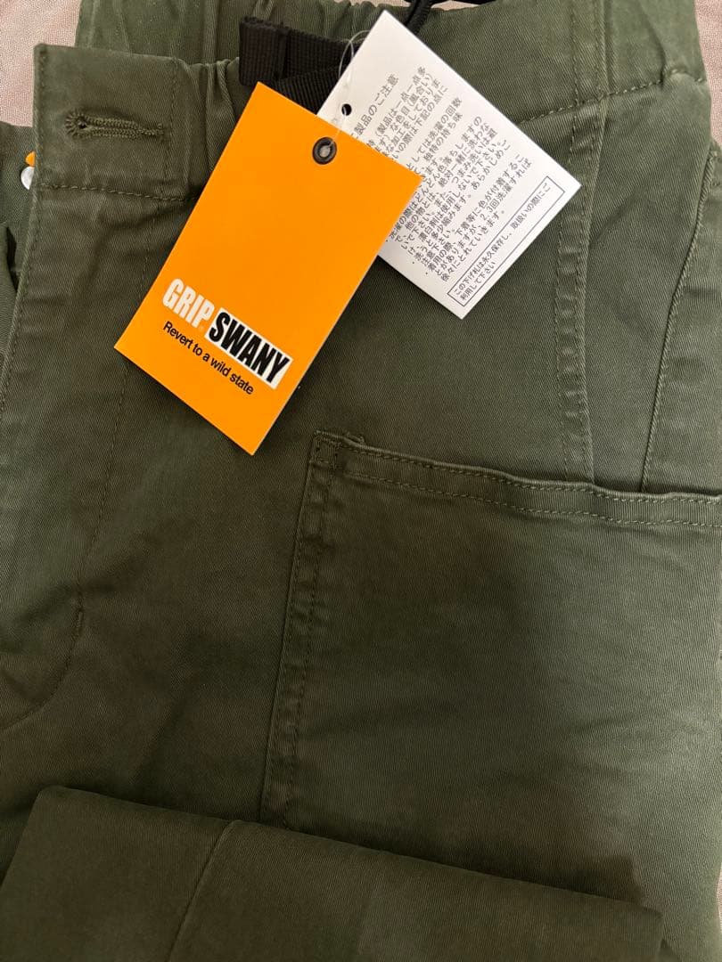 【新品】GRIP SWANY GSP-55V ジョグ 3D キャンプパンツ M