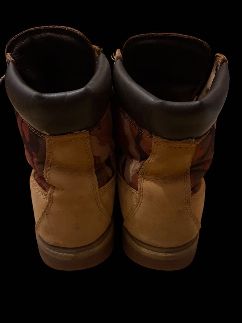 希少 ティンバーランド 迷彩柄 イエローブーツTimberland 27cm