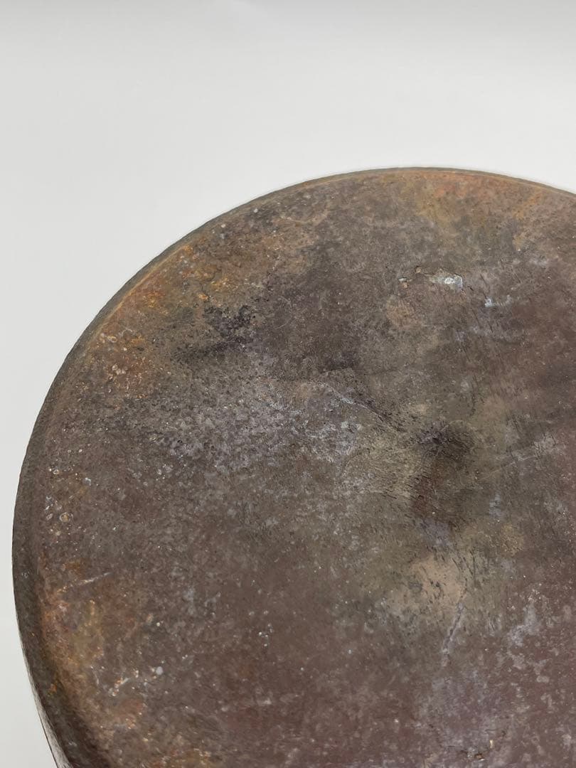 c233　佐藤清光　色紙釜　茶釜　茶道具　共箱