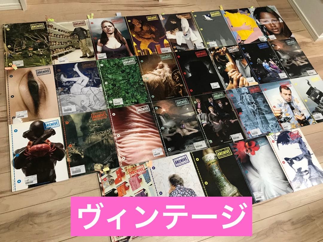 ヴィンテージ 本【 ARCHIVE / アーカイブ 】 ブック 雑誌 洋書 レア