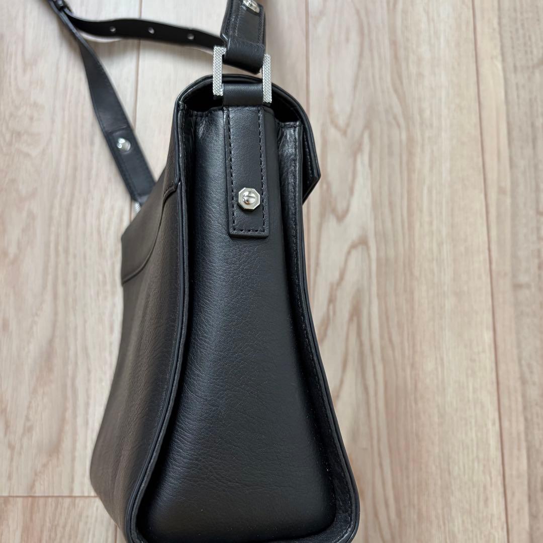 DIESEL レザーショルダーバッグ