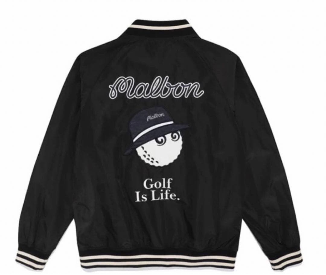 S マルボンゴルフ MALBON GOLF 　シャツ　スタジャン　ジャケット