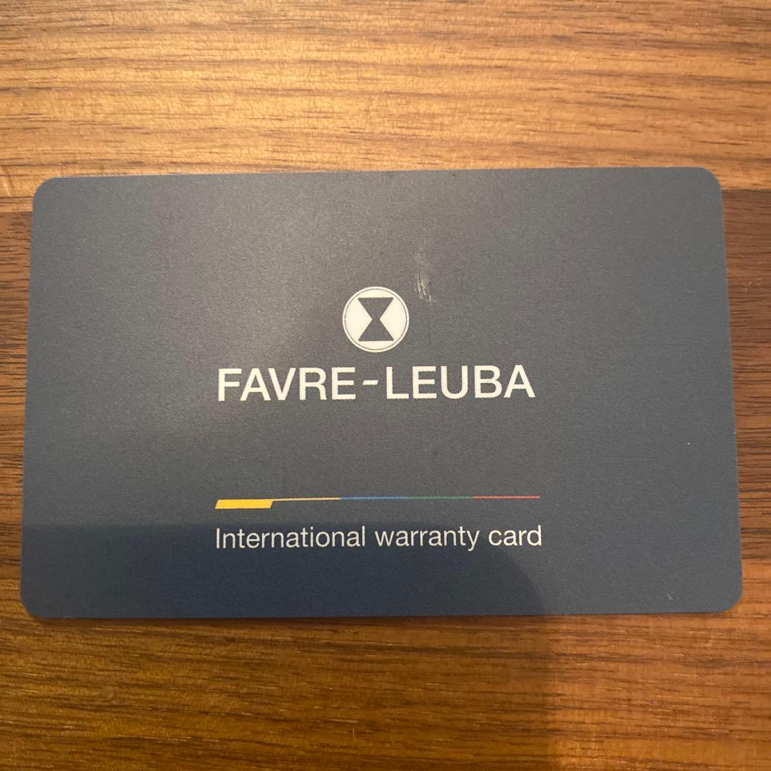 ファーブルルーバ レイダー シーバード FAVRE-LEUBA Sea bird