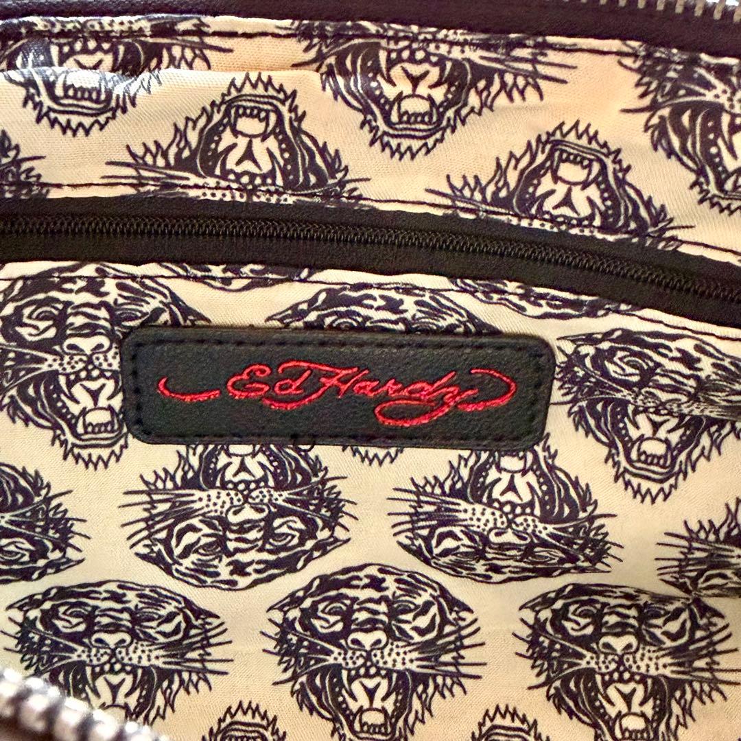 【アメリカ】Ed Hardy エドハーディー ショルダーバッグ / ハンドバッグ