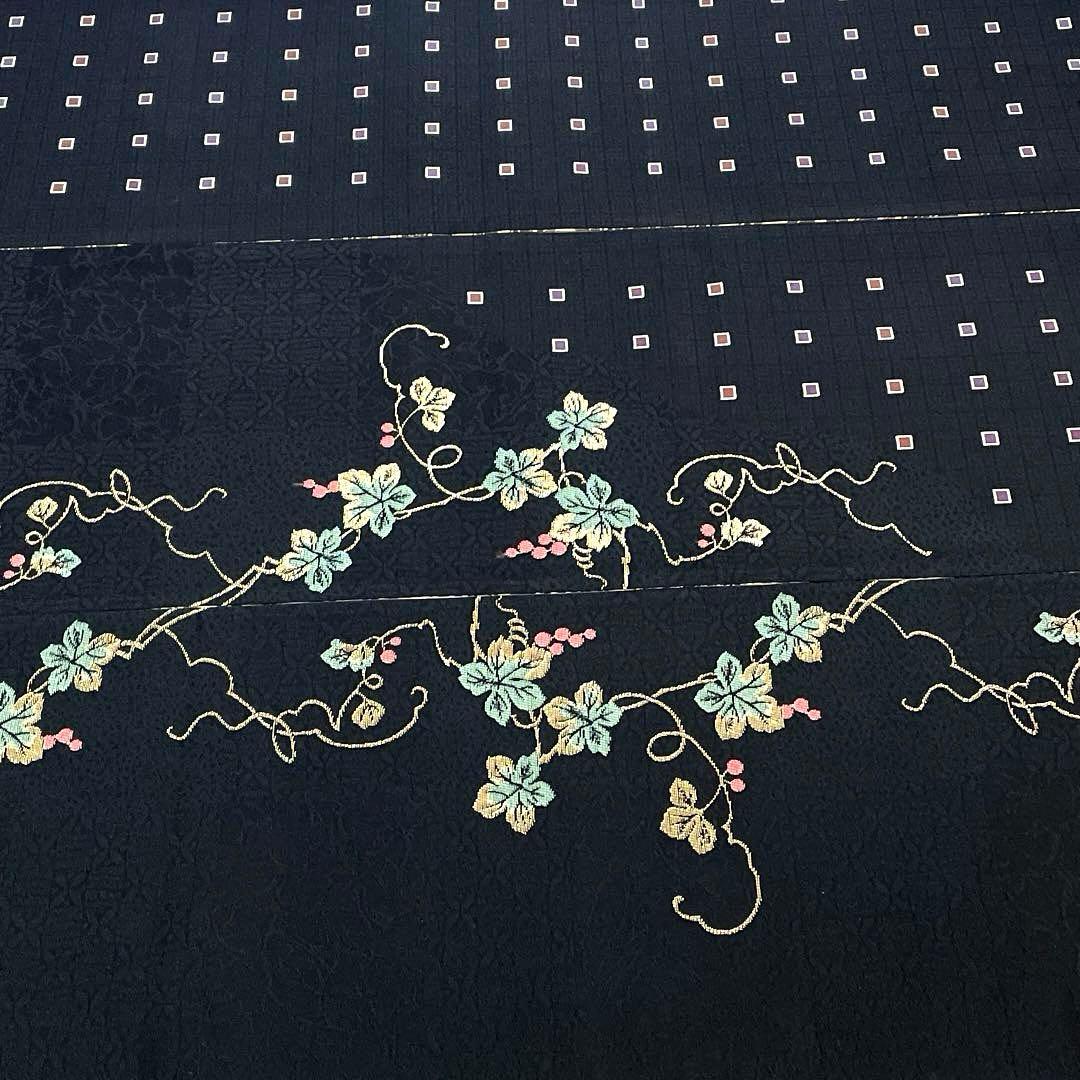 専用帯6245 6258 二点セット ●高級 正絹 紅型 両面全通 リバーシブル