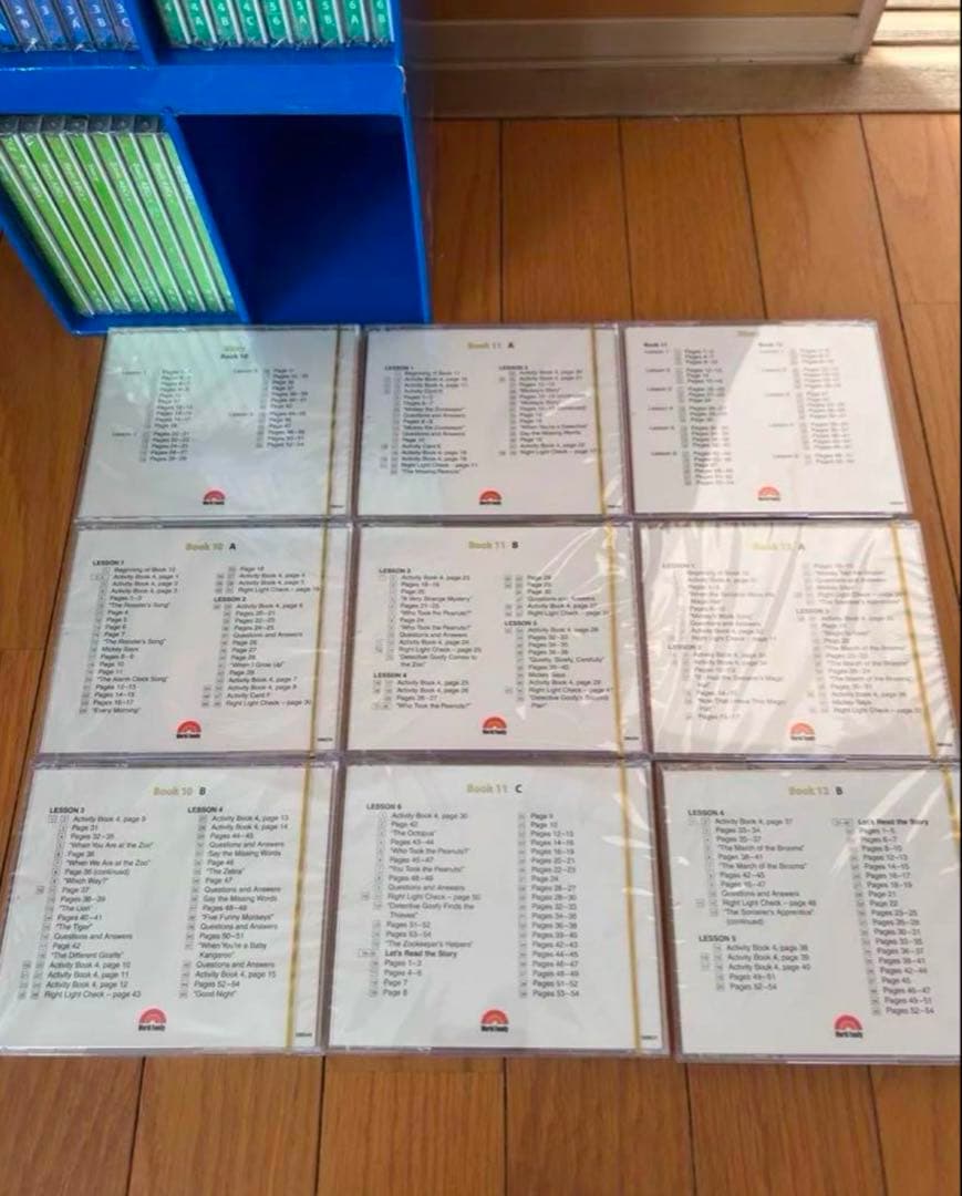 ディズニー英語システム　DWE レッスン用DVD12枚　CD34枚