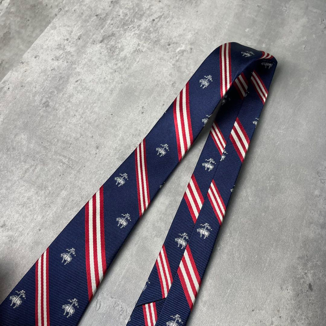 未使用 Brooks Brothers ゴールデンフリース レップタイ ネクタイ