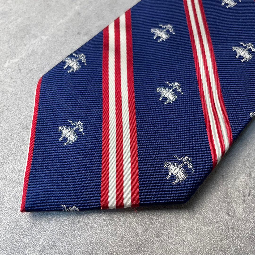 未使用 Brooks Brothers ゴールデンフリース レップタイ ネクタイ