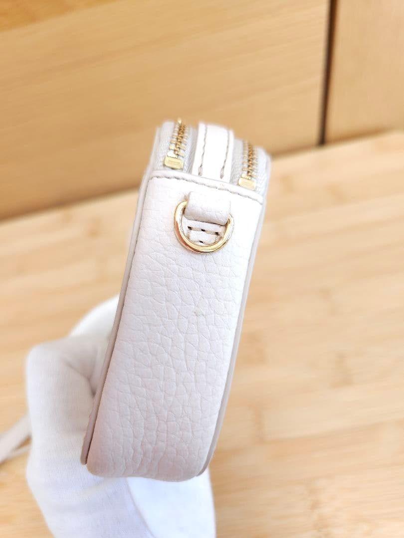 【未使用品】ATAO　アタオ　お財布ポシェット　アイビスホワイト