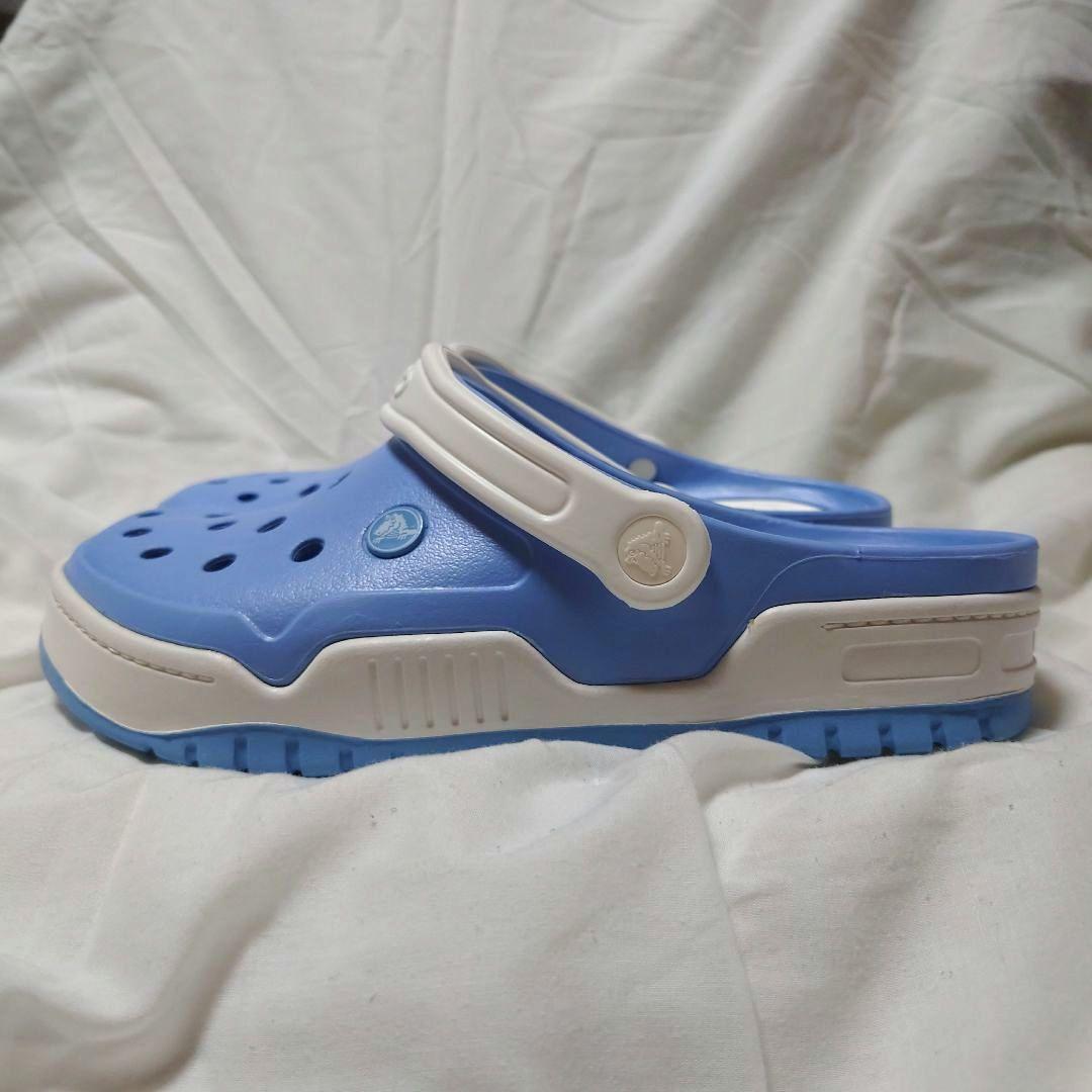 CROCSフロントコートМ８(26cm)ライトブルー未使用に近い