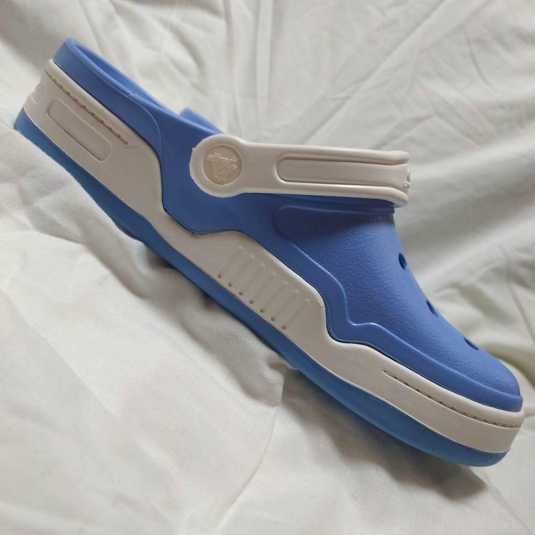 CROCSフロントコートМ８(26cm)ライトブルー未使用に近い
