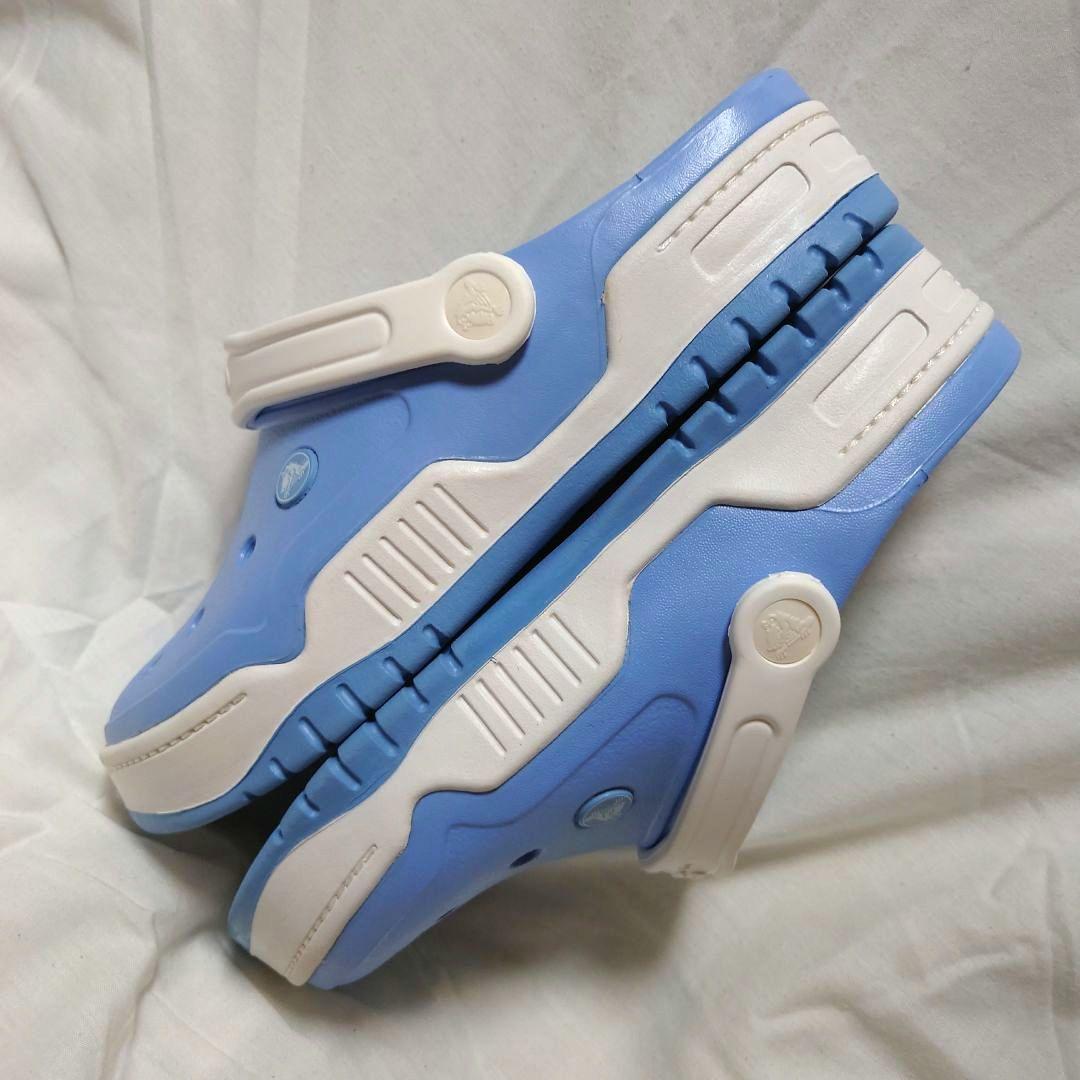 CROCSフロントコートМ８(26cm)ライトブルー未使用に近い