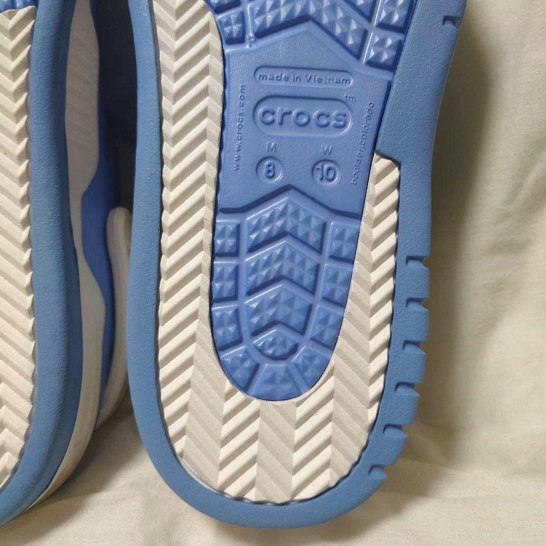 CROCSフロントコートМ８(26cm)ライトブルー未使用に近い