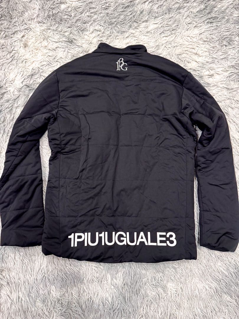 1PIU1UGUALE3 GOLF 中綿ブルゾン ブラック