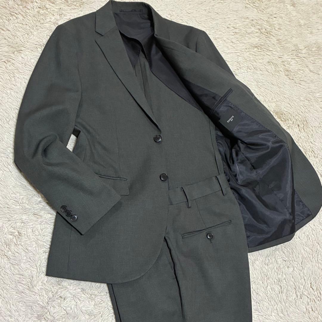 EDIFICE 2023モデル グレー 全方位 オクタワルツ スーツ セット