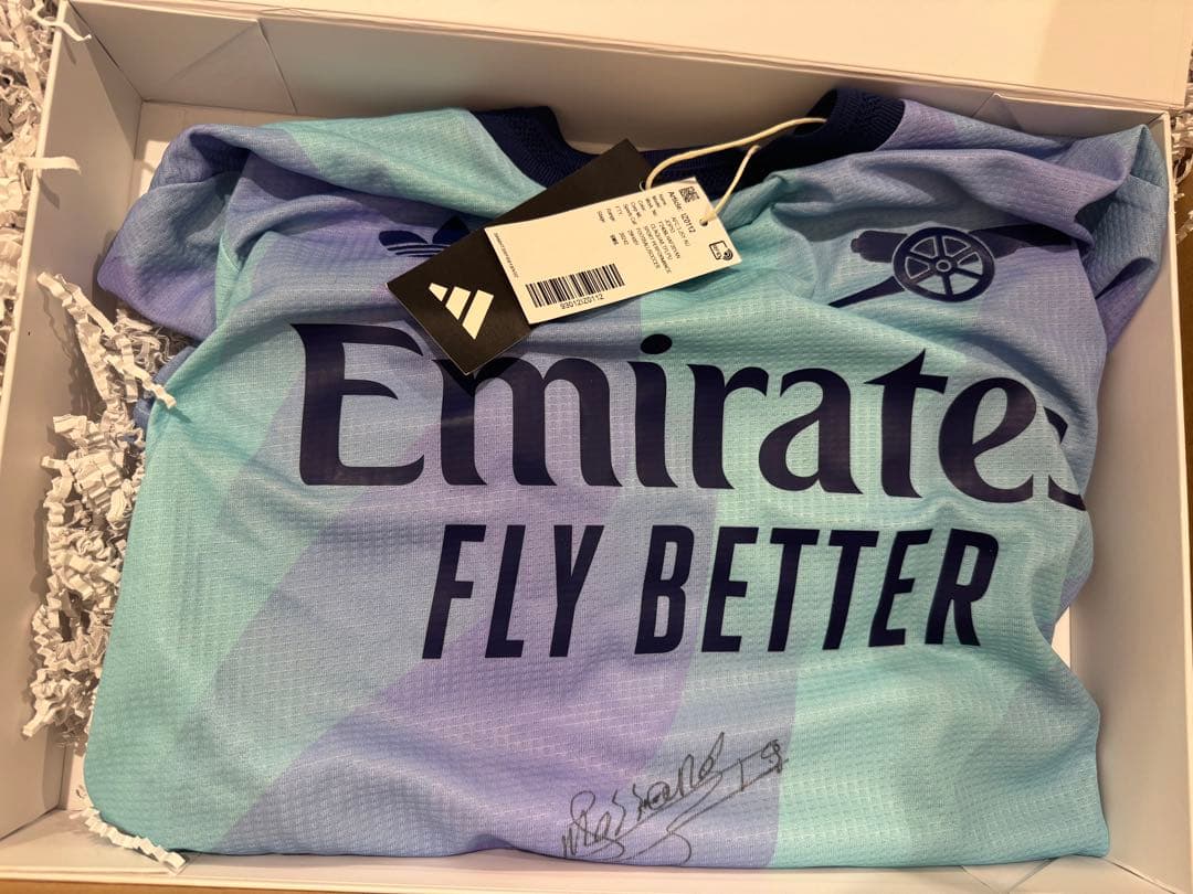 アディダス アーセナル レアンドロ・トロサール　サイン　ベルギー代表