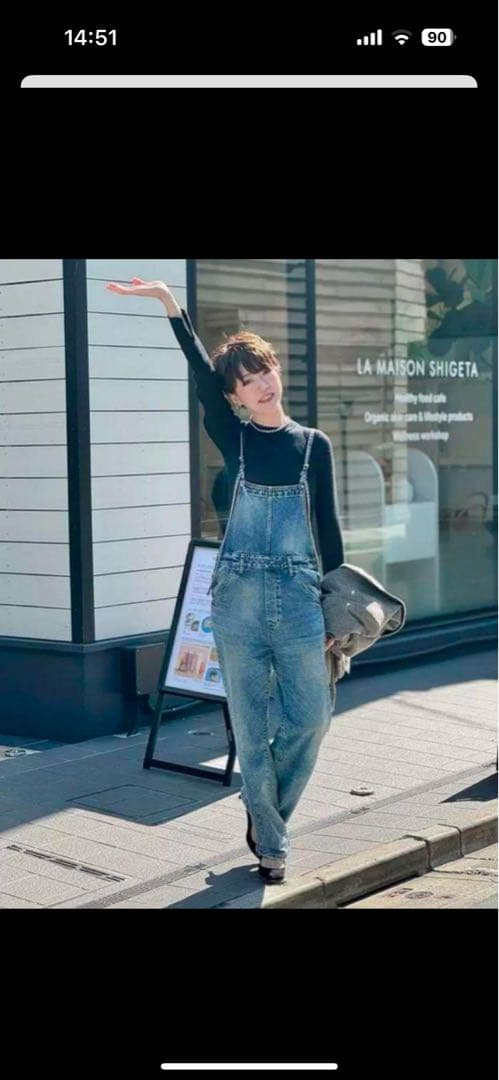 Whim Gazette DENIM ALL IN ONE２