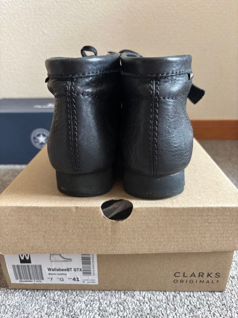 クラークス　Clarks WallabeeBT GTX UK8 GORE-TEX