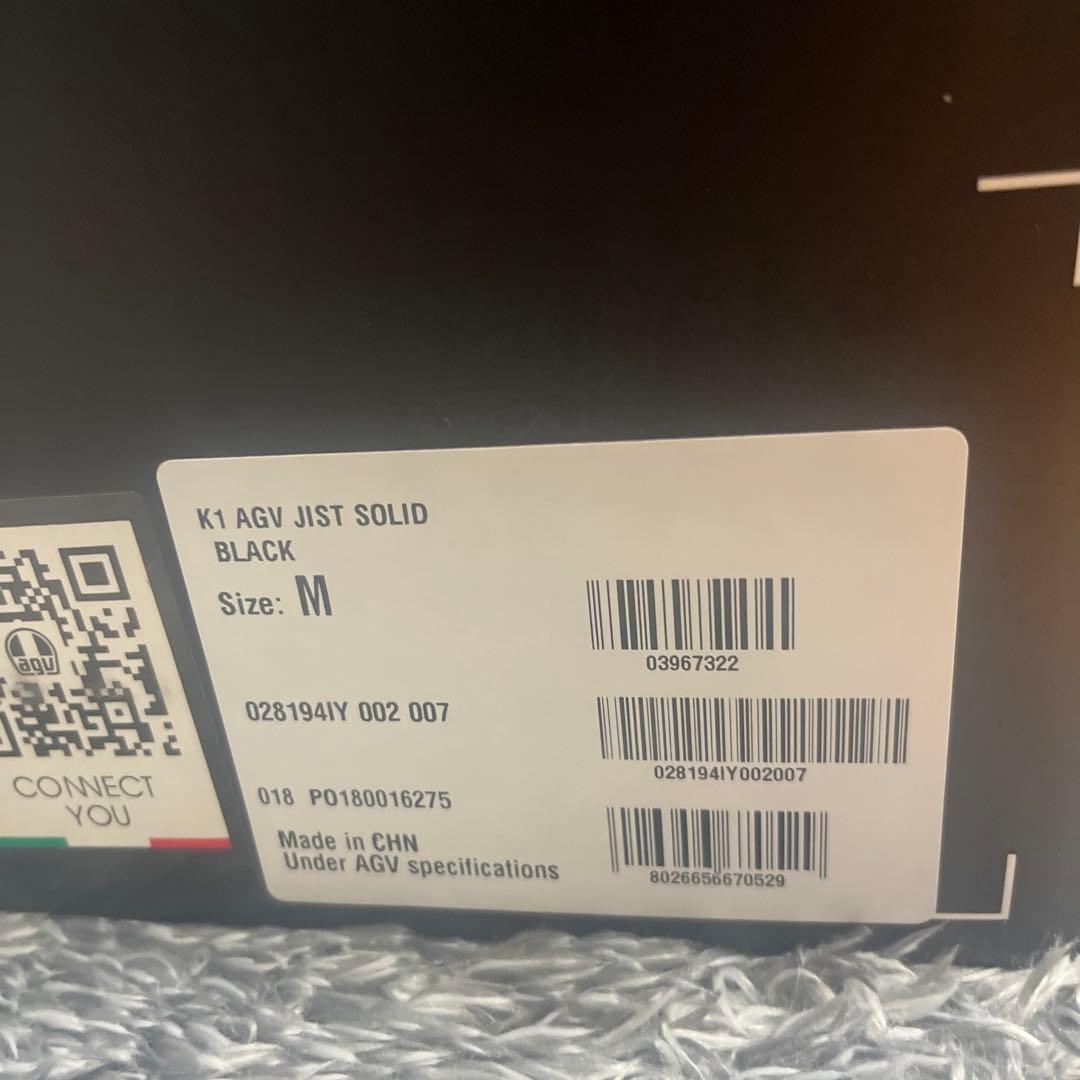 AGV フルフェイスヘルメット ブラック