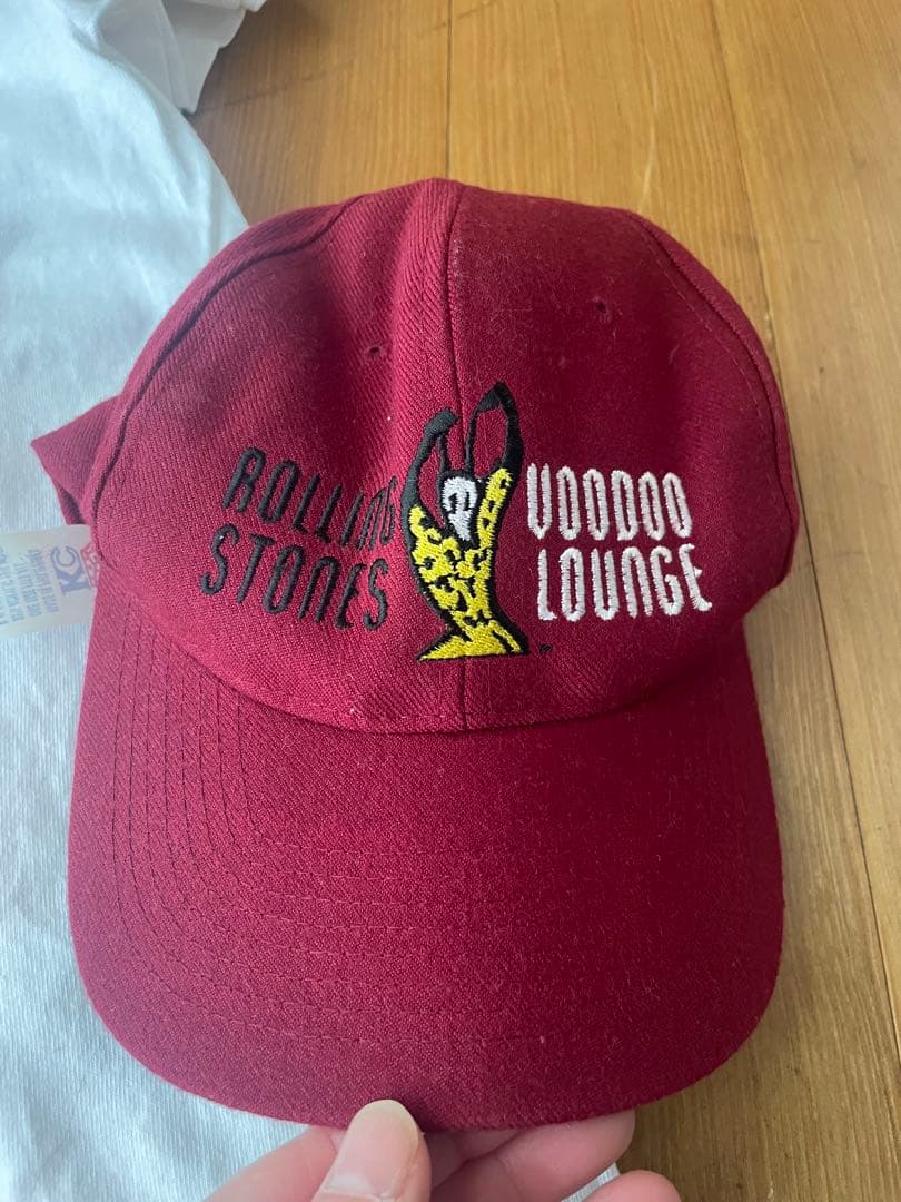 ローリングストーンズ94/95ツアーTシャツとキャップ