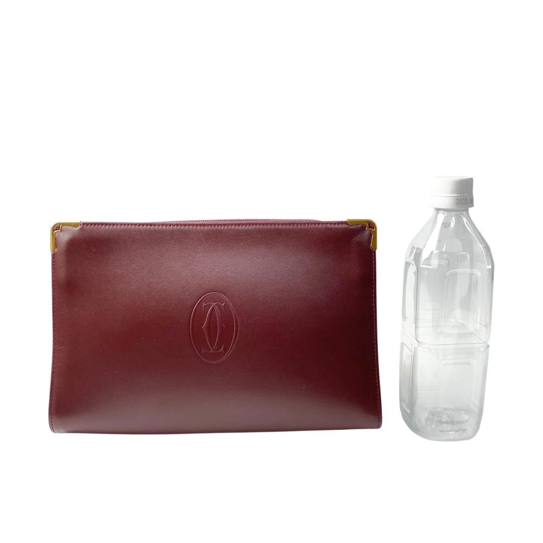 美品 カルティエ Cartier クラッチバッグ マストライン.
