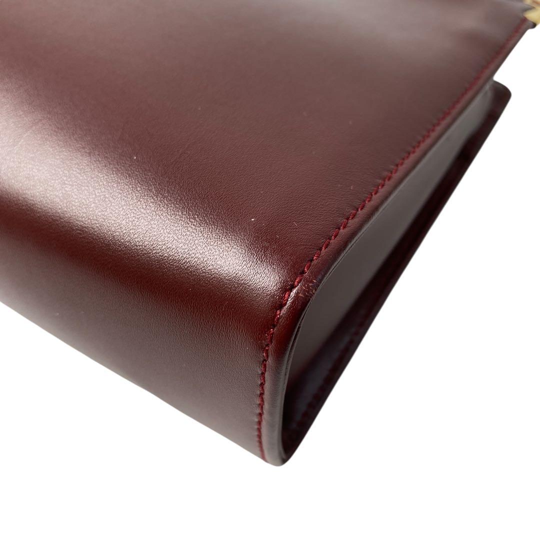 美品 カルティエ Cartier クラッチバッグ マストライン.