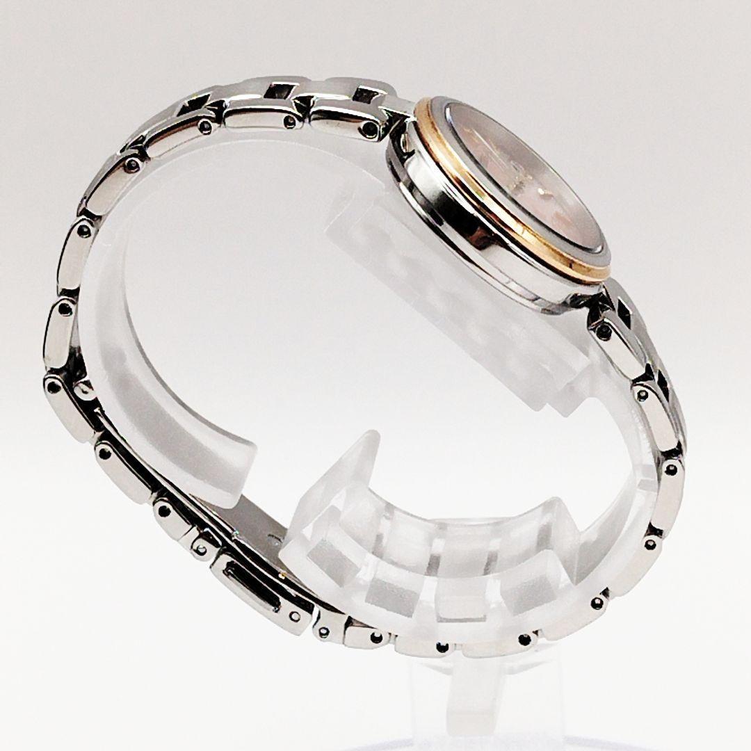 【美品】CITIZEN xC クロスシー レディース 腕時計 ミニソル ピンク