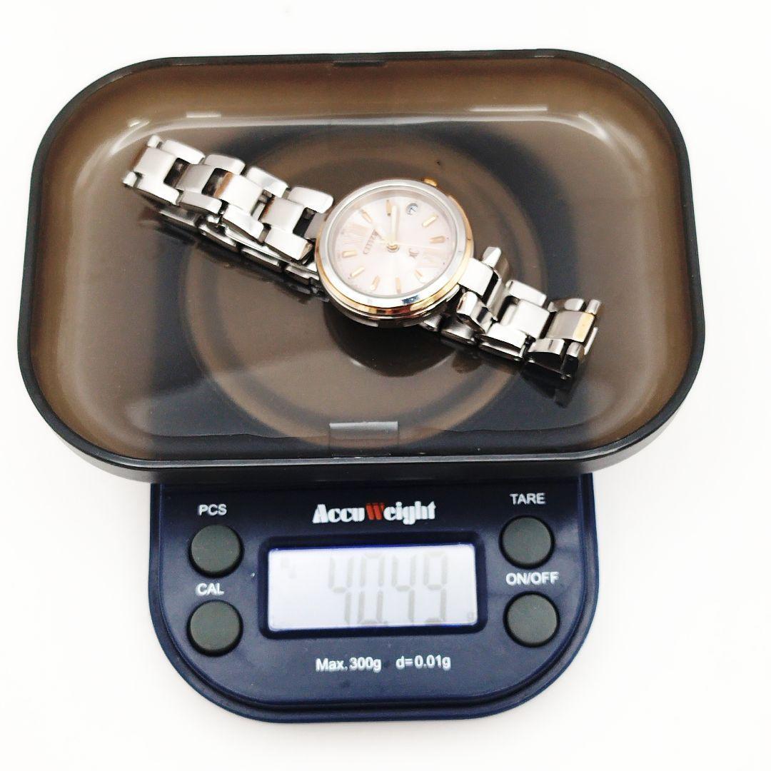 【美品】CITIZEN xC クロスシー レディース 腕時計 ミニソル ピンク