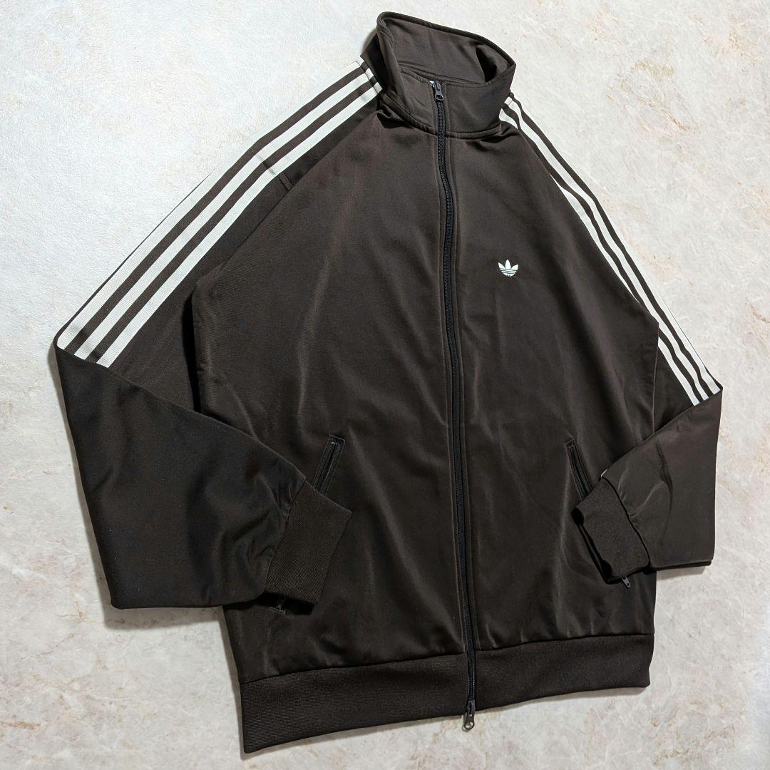 超希少⭐完売品adidasベッケンバウアートラックジャケット茶白XL相当ソリュン
